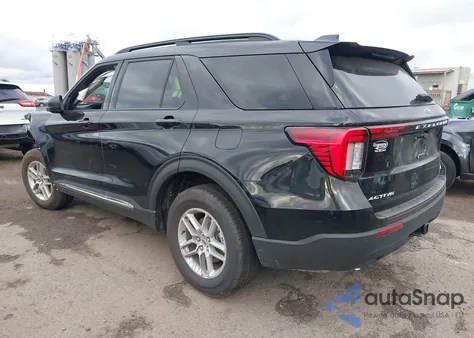 2025 Ford Explorer Active из США, поврежденный, VIN 1FMUK8DH0SGC26796